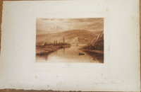 Andernach+on+the+Rhine.+Mezzotinto+in+Sepia+von+John+Dennis+aus