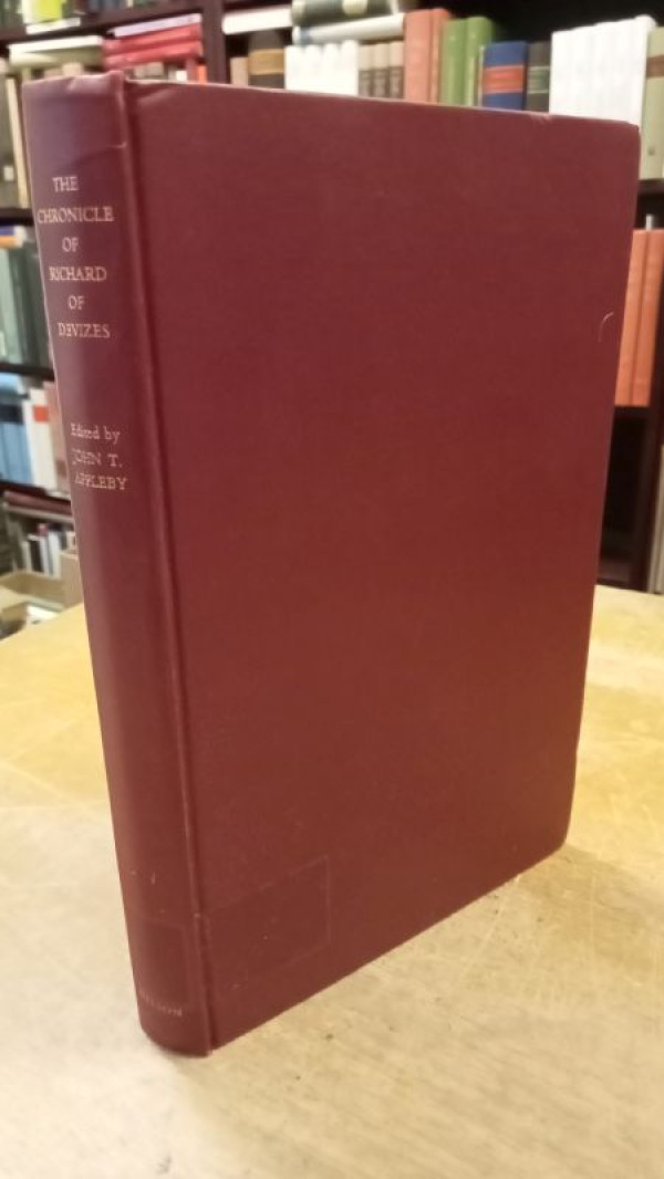 Richard+of+Devizes%3A%3AThe+Chronicle+of+Richard+of+Devizes+of+the+Time+of+King+Richard+the+First.+Chronicon+Richardi+Divisensis+De+Tempore+Regis+Richardi+Primi.